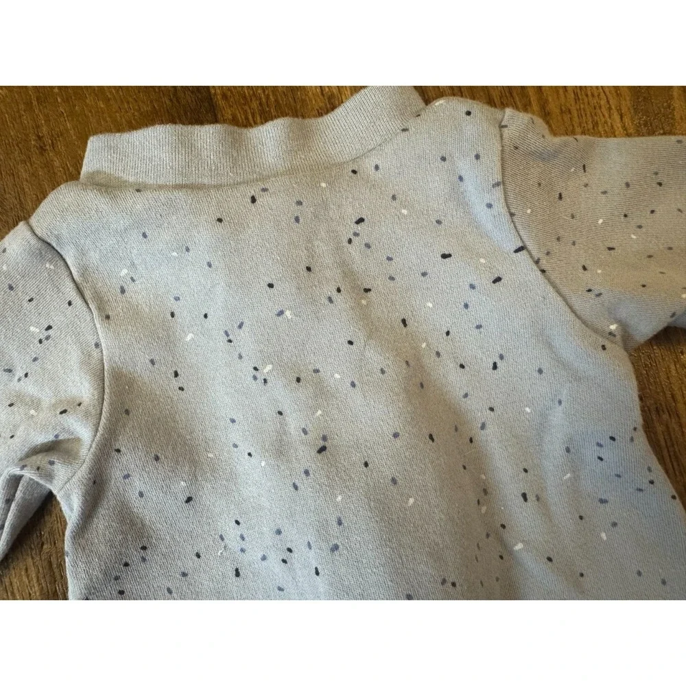 Carters Preemie Baby Boy Sleeper Outfit Romper‎ Cotton Reborn Doll Speckled Bear